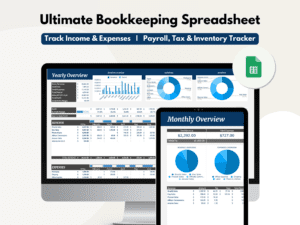 Ultimate Business Bookkeeping Template for Google Sheets