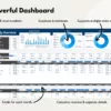 Ultimate Business Bookkeeping Template for Google Sheets - Dashboard