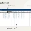 Ultimate Business Bookkeeping Template for Google Sheets - Payroll