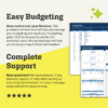 Personal Monthly Budget Template - Easy Budgeting and Complete Support